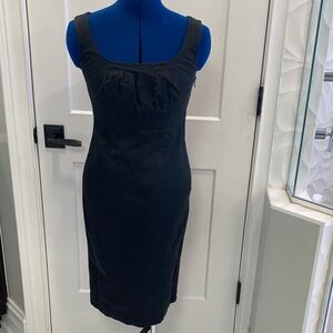 Banana Republic Black Midi Dress